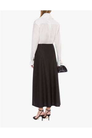 Camicia cropped in cotone bianco ALBERTA FERRETTI | A020666280001